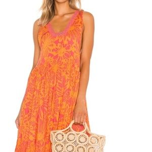 Free people maxi dress XS